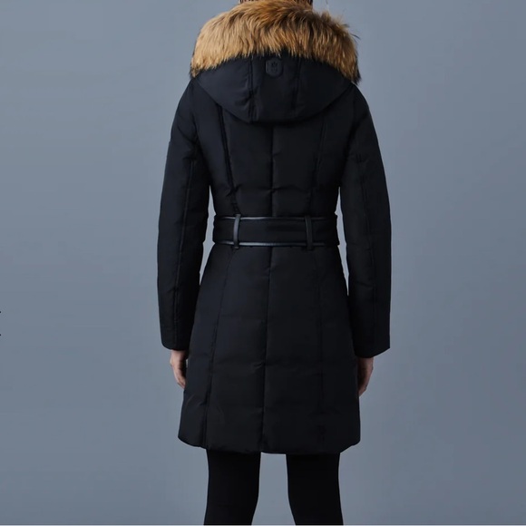 MACKAGE KAY DOWN FUR LINED COAT SZ SMALL - Picture 3 of 15